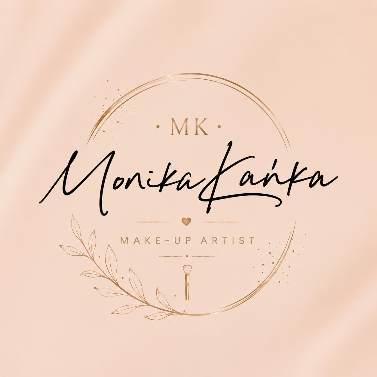 Logo MKMUA — Monika Kańka Make-Up Artist